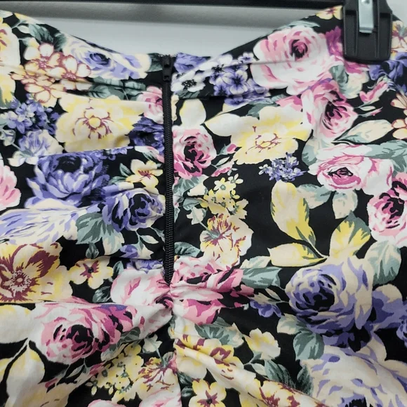 I.N. San Francisco, Floral Print Skirt - Picture 5 of 10